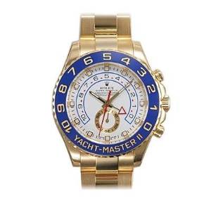 Mens-18K-Gold-Rolex-Yachtmaster-Watch