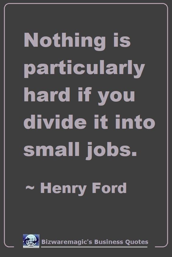 Herny Ford Business Quote