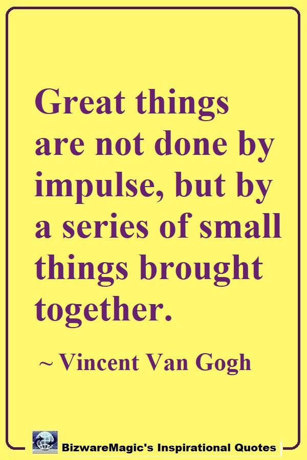 Vincent Van Gogh Quote